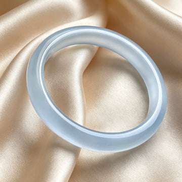 Bracelet Pierre Œil de chat Bleu Pâle