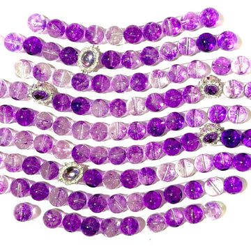 C103 Quartz fantôme violet