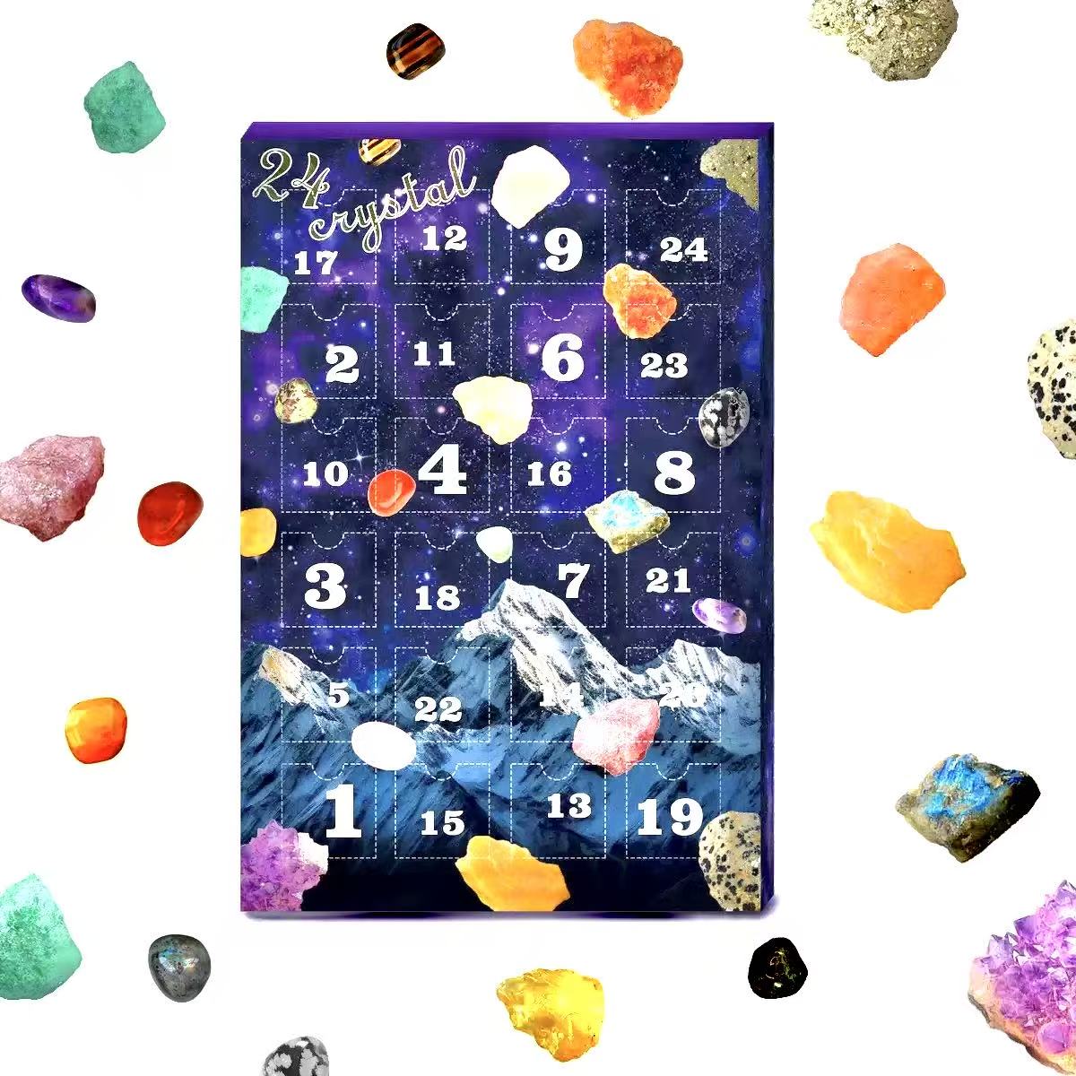 Calendrier 24 crystal