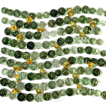 C109 Quartz fantôme vert