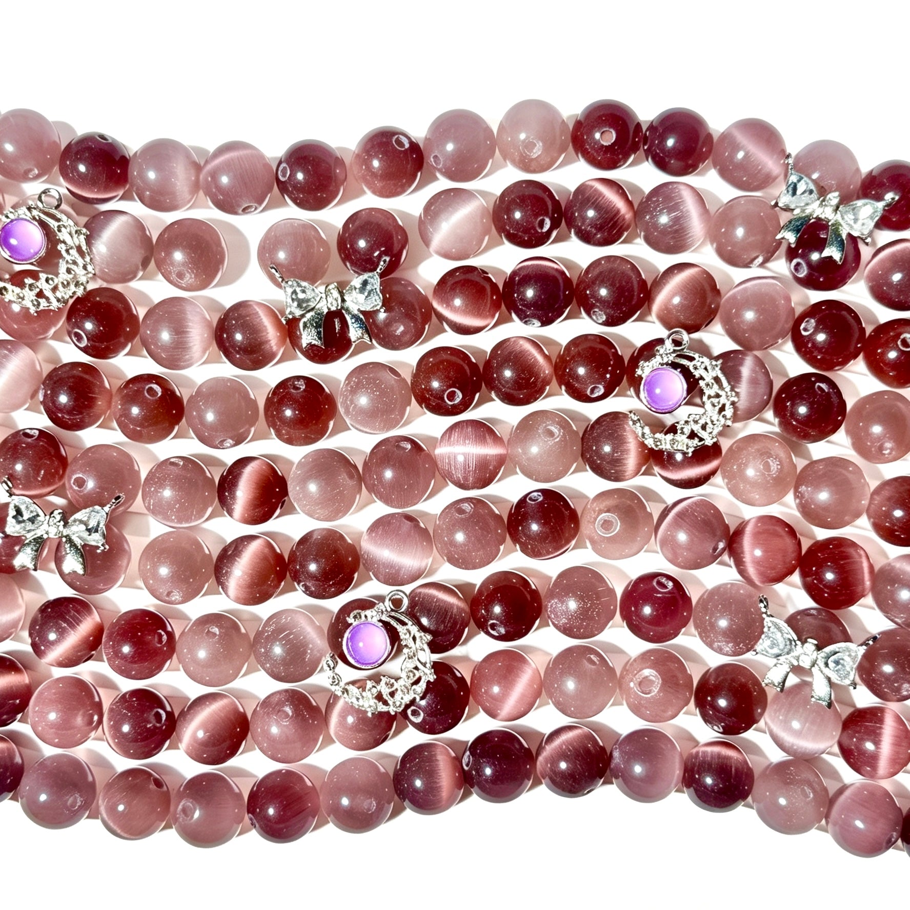 C527 Cristal Ambre Rosé Pâli 12mm