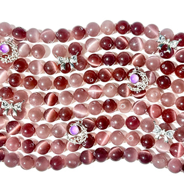 C527 Cristal Ambre Rosé Pâli 12mm