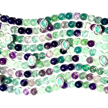 C466 Fluorite Multicolore 10mm