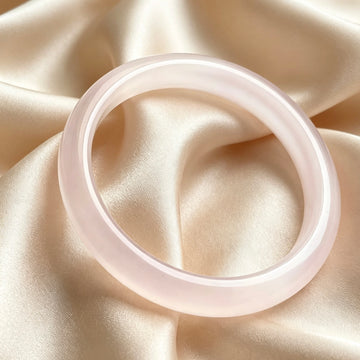 Bracelet Pierre Œil de Chat Rose Pâle