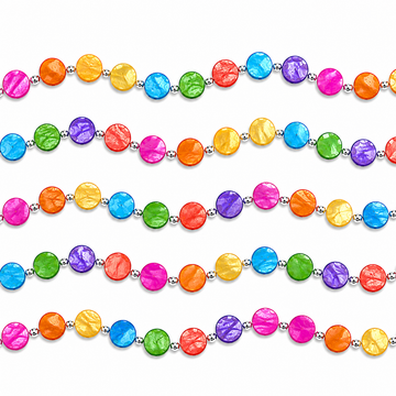 P561 Perles d’eau douce Aurore Marine 10*10mm