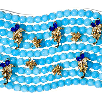 【Dernier Sachet】C526 Agate Céleste 10mm