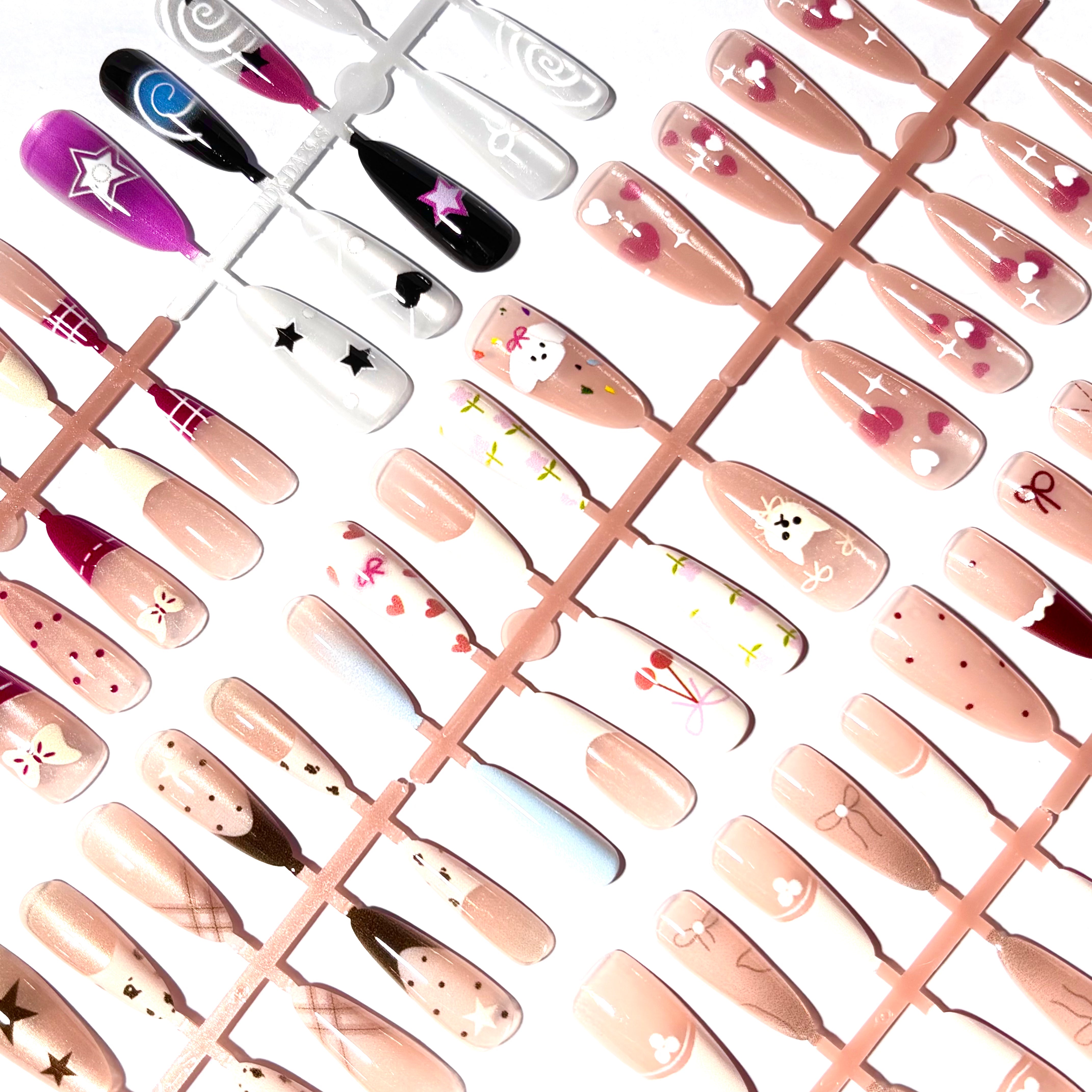 Ongles Presse On (Longues)