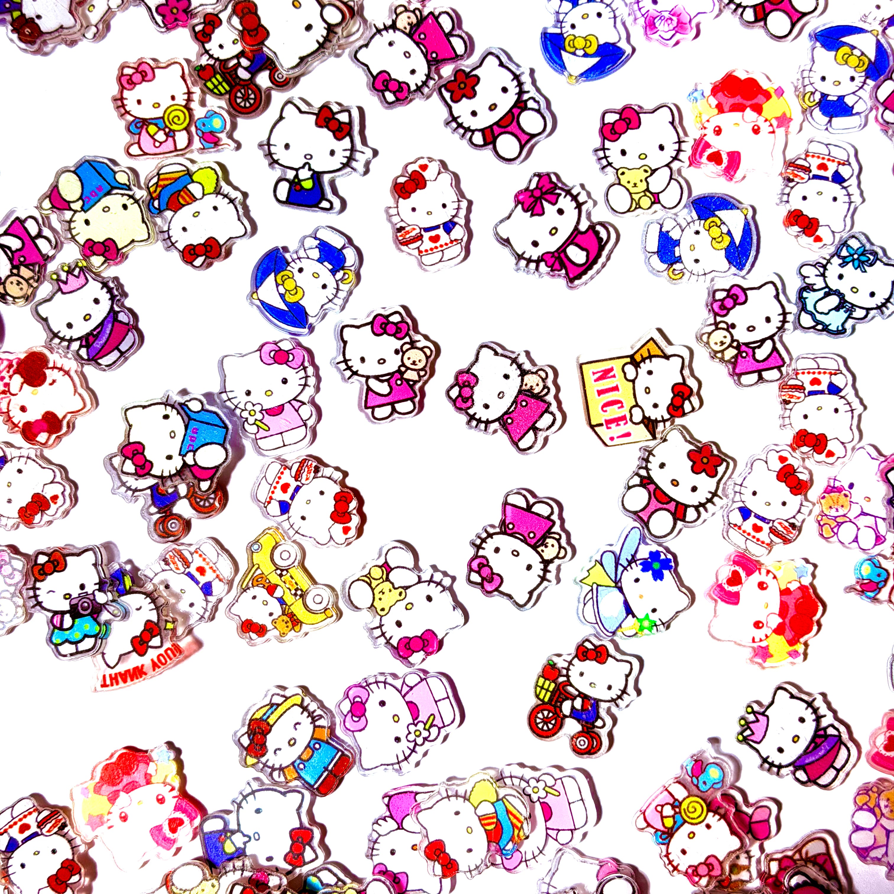 【BOGO】L285 Carte pendentif - kitty