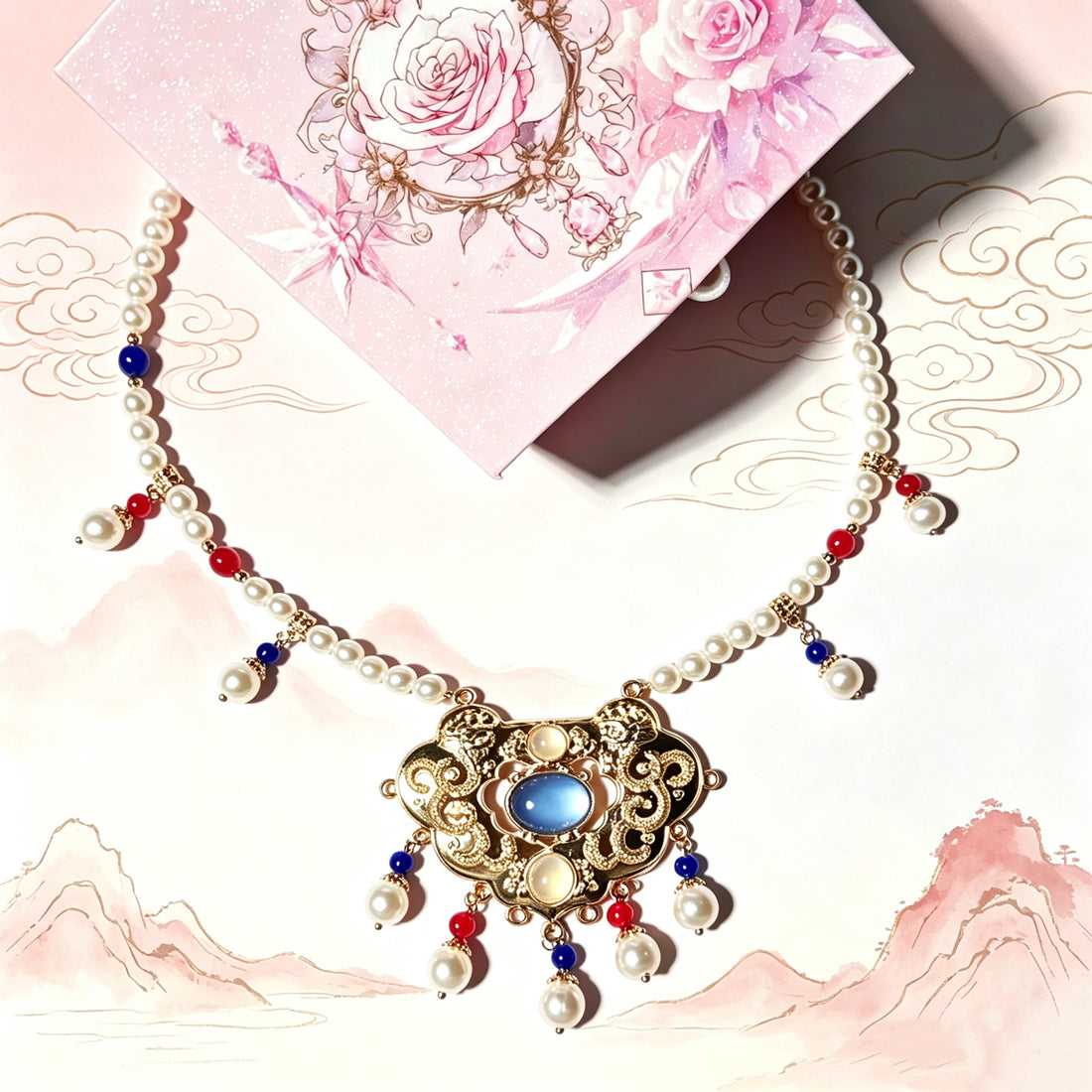 Collier Style Impérial Chinois