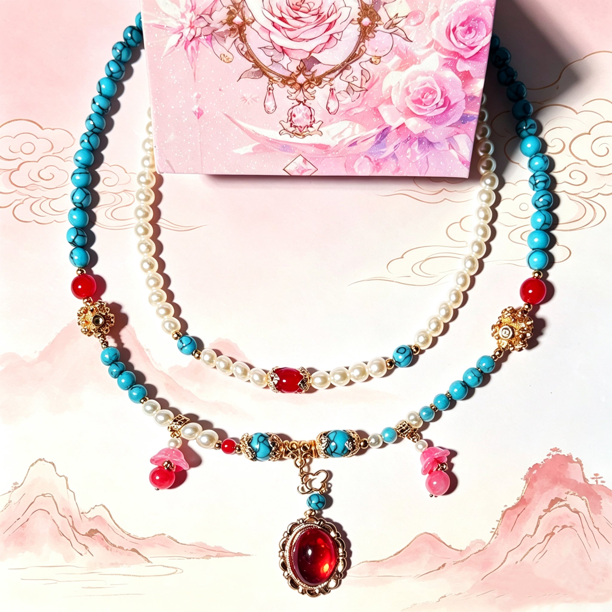 Collier Style Impérial Chinois