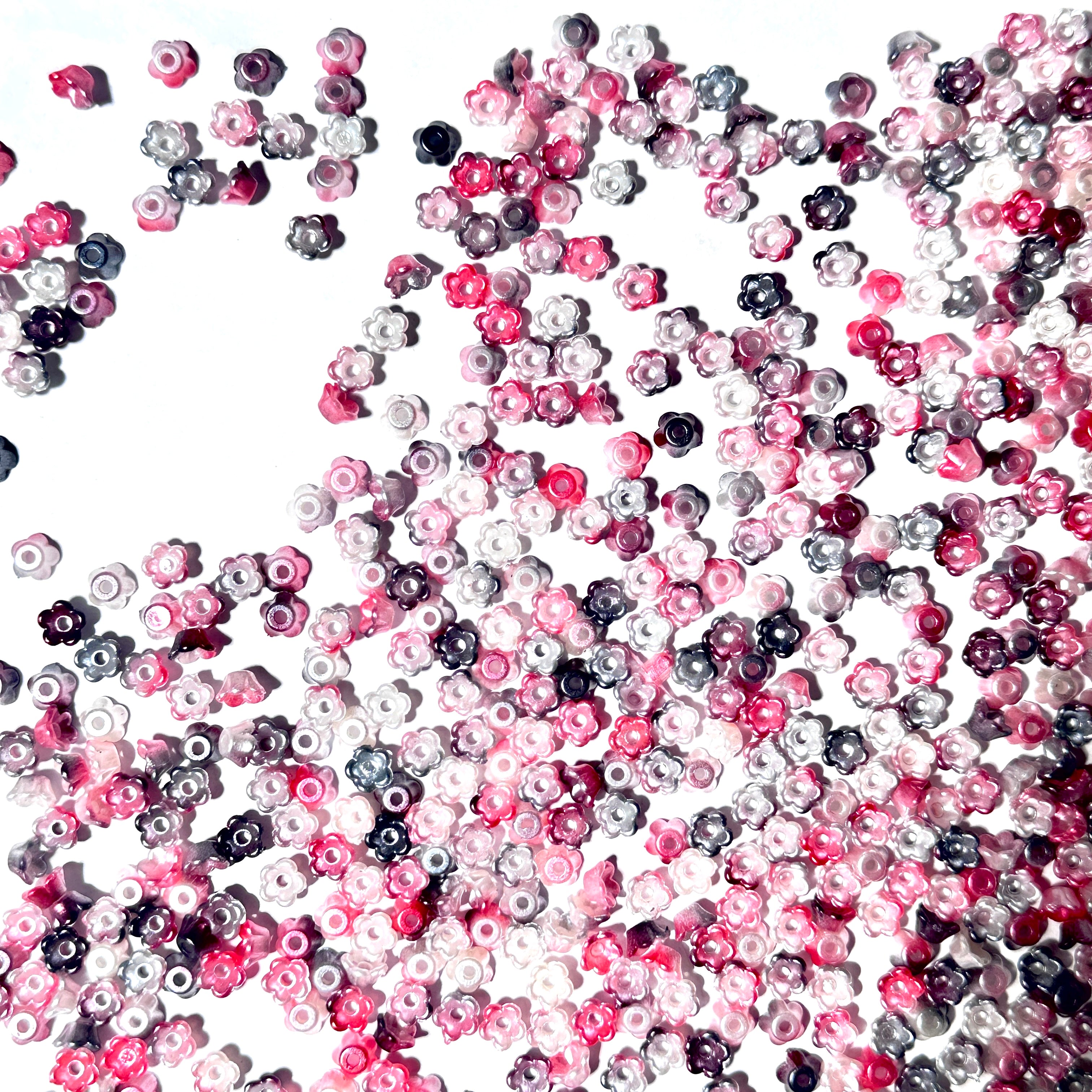 L412 Petite Fleur Noir et Rose