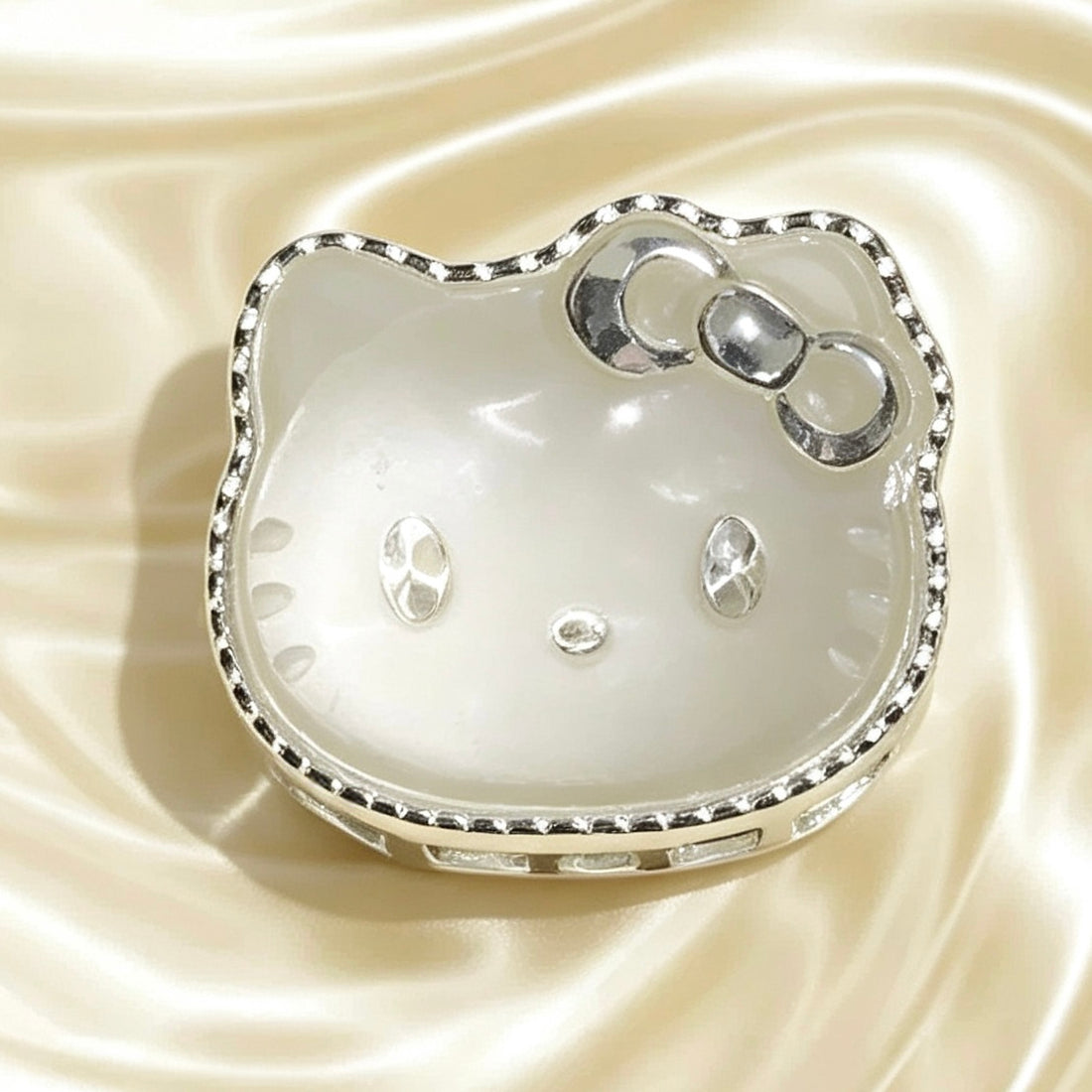 【BOGO】Charm Coffret Hello Kitty en cristal blanc naturel